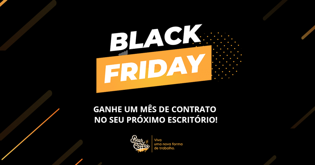 Black Friday Woba: ganhe 1 mês de contrato no seu escritório